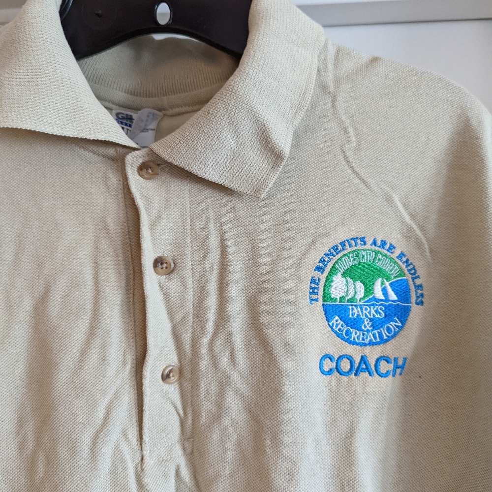 Parks and Rec Soccer Coach Polo